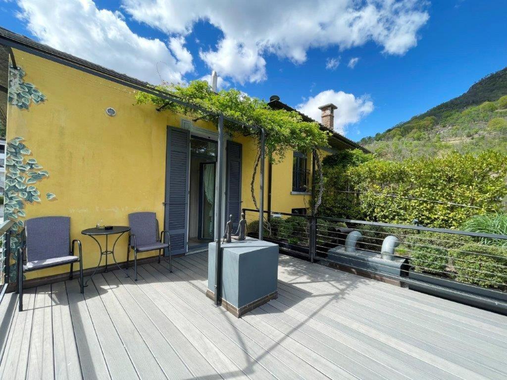 Bed and Breakfast Ristorante Della Stazione Da Yanelo Intragna Exterior foto