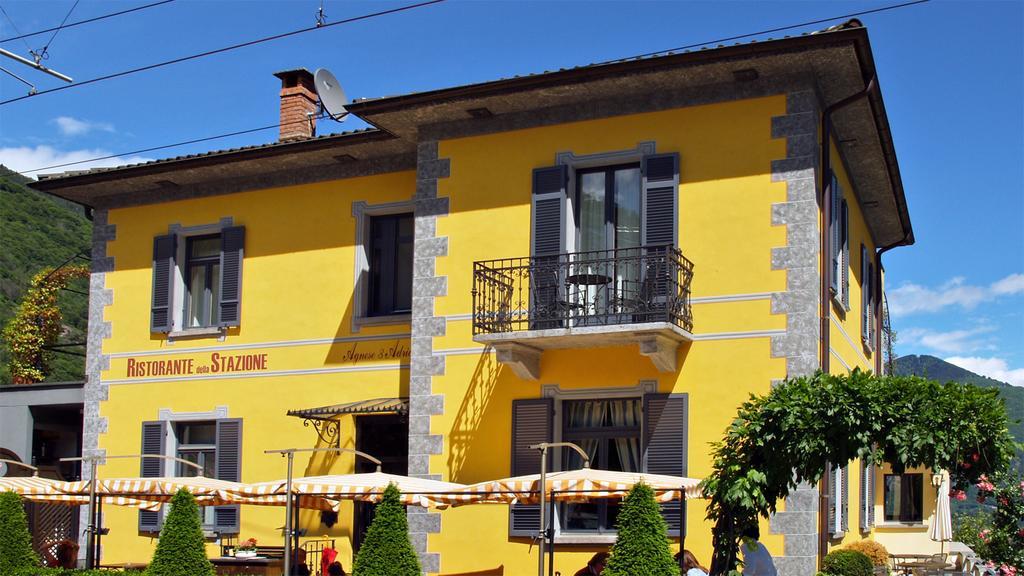 Bed and Breakfast Ristorante Della Stazione Da Yanelo Intragna Exterior foto