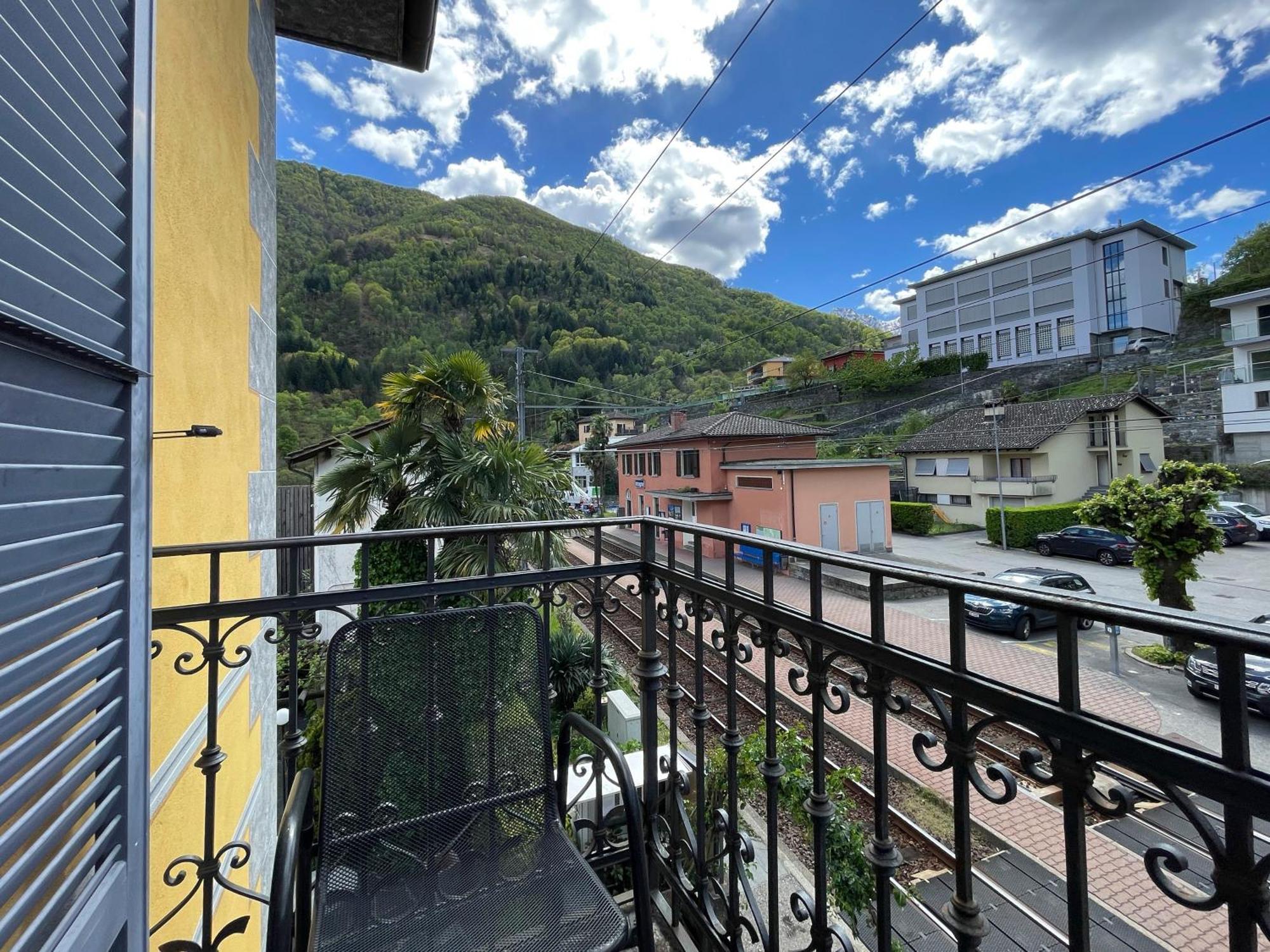 Bed and Breakfast Ristorante Della Stazione Da Yanelo Intragna Exterior foto